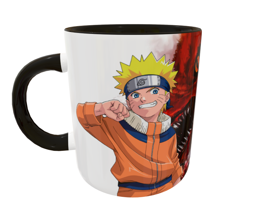 Naruto Plantilla Editable para Taza