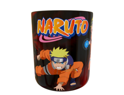 Naruto Plantilla Editable para Taza