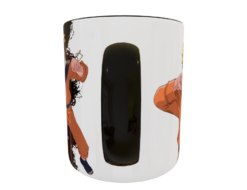 Naruto Plantilla Editable para Taza