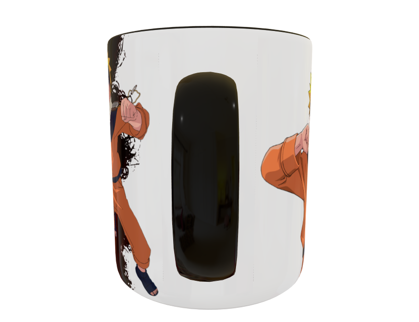 Naruto Plantilla Editable para Taza