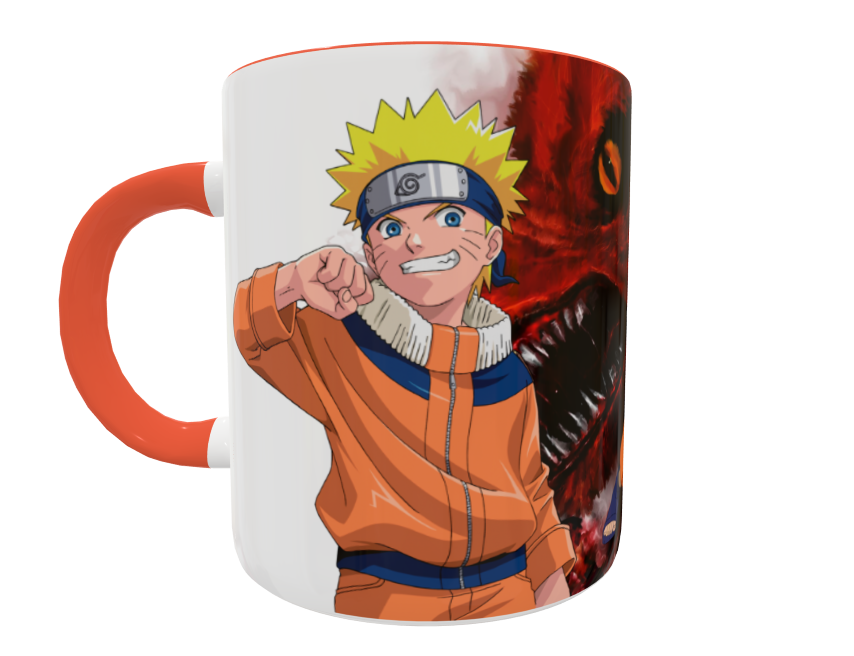 Naruto Plantilla Editable para Taza