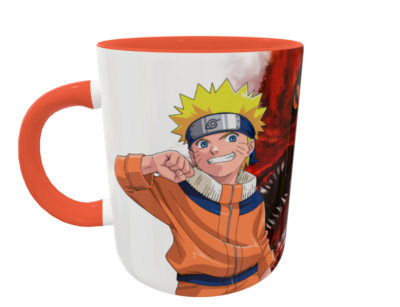 Naruto Plantilla Editable para Taza