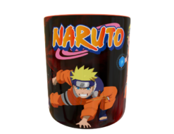 Naruto Plantilla Editable para Taza