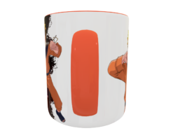 Naruto Plantilla Editable para Taza