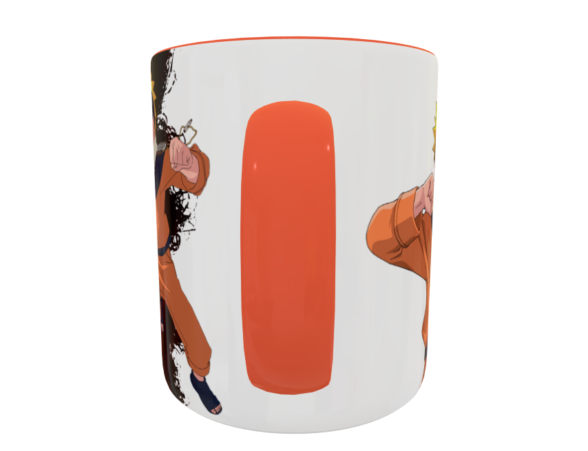 Naruto Plantilla Editable para Taza