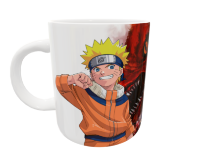 Naruto Plantilla Editable para Taza