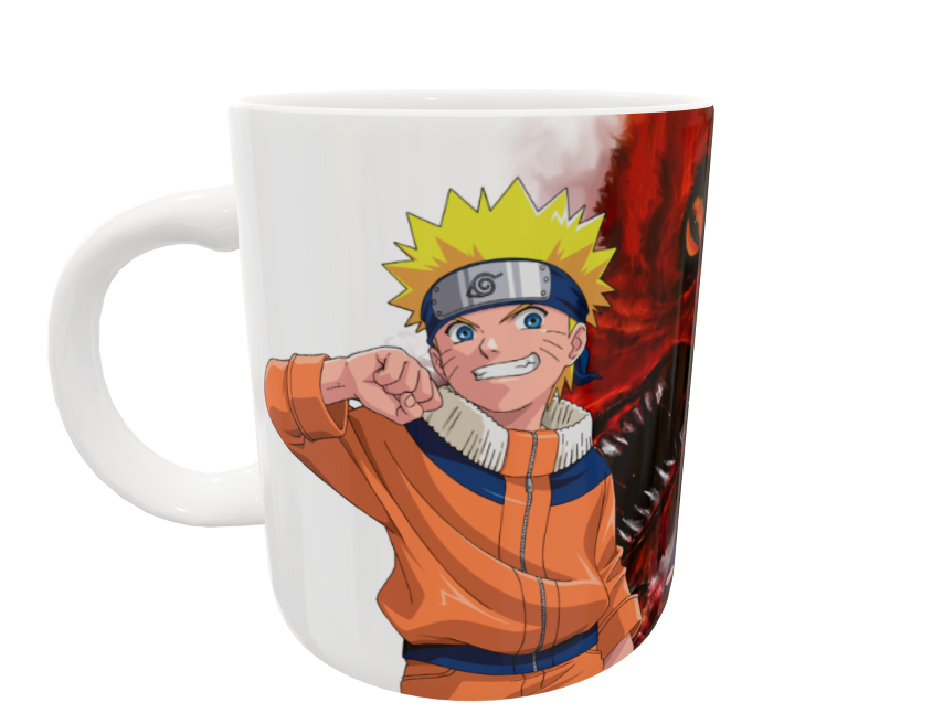 Naruto Plantilla Editable para Taza