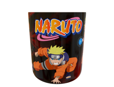 Naruto Plantilla Editable para Taza