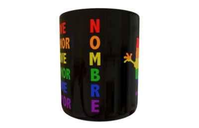 Bob Esponja Love is Love Plantilla Editable para Taza - Imagen 6