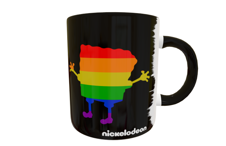 Bob Esponja Love is Love Plantilla Editable para Taza - Imagen 2