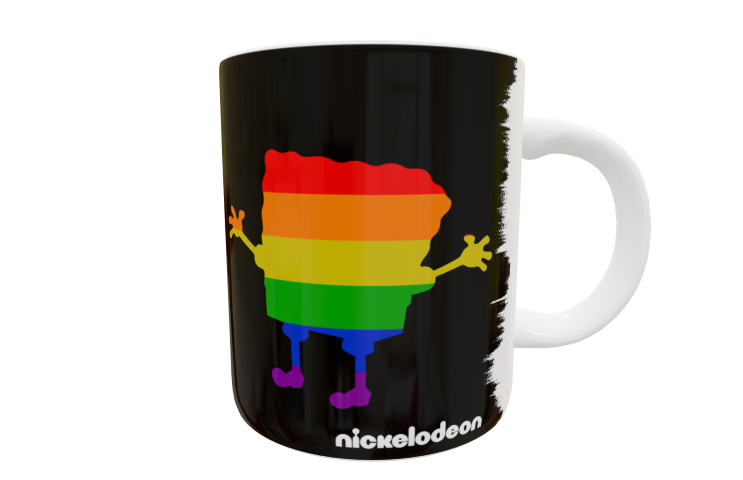 Bob Esponja Love is Love Plantilla Editable para Taza - Imagen 13