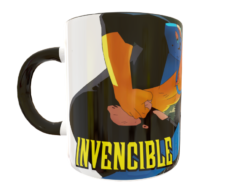 Alternative view of Invencible y Omni Man Plantilla Editable para Taza