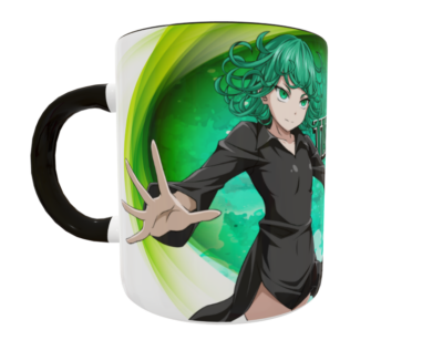 Alternative view of Tatsumaki, One Punch Man Plantilla Editable para Sublimación de Taza