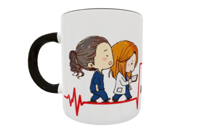Anatomía de Grey, Eres mi Persona Plantilla Editable para Sublimación de Taza