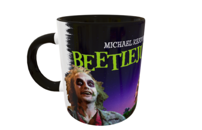 Beetlejuice Plantilla Editable para Sublimación de Taza