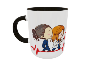 Anatomía de Grey, Eres mi Persona Plantilla Editable para Sublimación de Taza