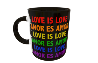 Mickey Mouse Love is Love Plantilla Editable para Taza - Imagen 3