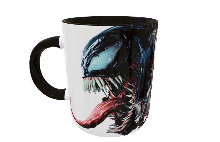 Venom Plantilla Editable para Taza Gratis