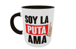 Alternative view of Soy la Puta Ama Plantilla Editable para Taza