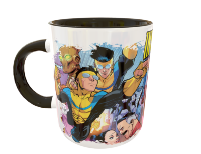 Invencible #02 Plantilla Editable para Taza