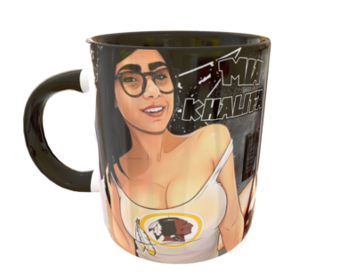 Mia Khalifa Plantilla Editable para Taza - Imagen 3