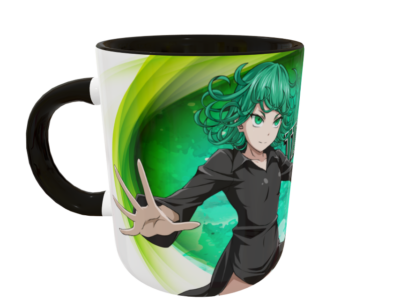 Tatsumaki, One Punch Man Plantilla Editable para Sublimación de Taza - Imagen 3