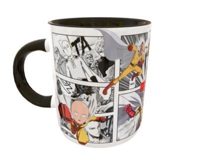 One Punch Man Manga Plantilla Editable para Sublimación de Taza - Imagen 3