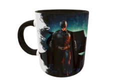 Batman Plantilla Editable para Sublimación de Taza #2