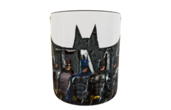 Batman Plantilla Editable para Sublimación de Taza #6