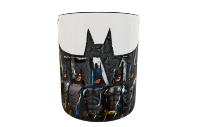 Batman Plantilla Editable para Sublimación de Taza #6