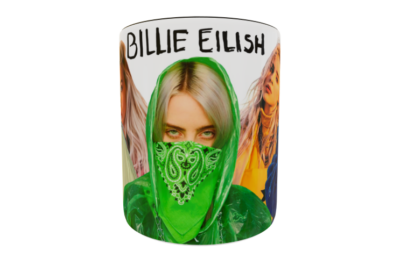 Billie Eilish #02 Plantilla Editable para Taza