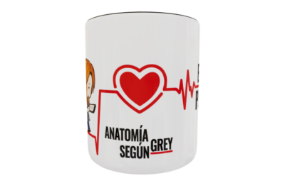 Anatomía de Grey, Eres mi Persona Plantilla Editable para Sublimación de Taza