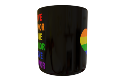 Love is Love Amor es Amor  Plantilla Editable para Taza - Imagen 8