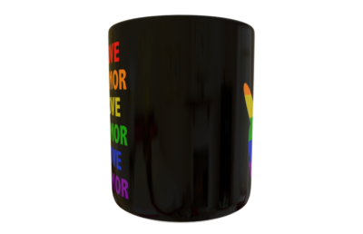 Patricio Estrella Love is Love Plantilla Editable para Taza