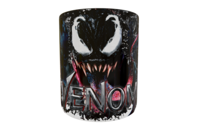 Venom Plantilla Editable para Taza Gratis
