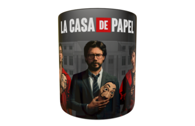 La Casa de Papel Plantilla Editable para Taza - Imagen 3