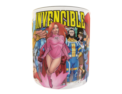 Invencible #02 Plantilla Editable para Taza