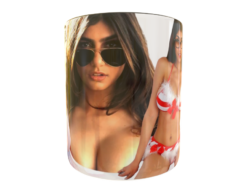 Mia Khalifa #03 Plantilla Editable para Taza