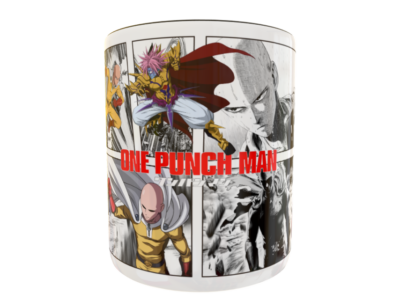One Punch Man Manga Plantilla Editable para Sublimación de Taza - Imagen 4