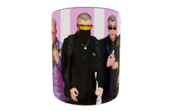 Bad Bunny Plantilla Editable para Taza