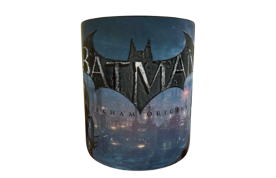 Batman Plantilla Editable para Sublimación de Taza #3