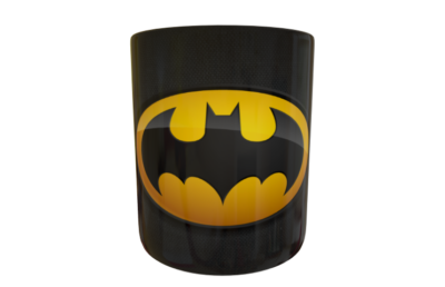 Batman Plantilla Editable para Sublimación de Taza #4