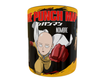 One Punch Man Plantilla Editable para Sublimación de Taza #2 - Imagen 4