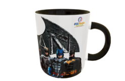 Batman Plantilla Editable para Sublimación de Taza #6