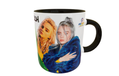 Billie Eilish Plantilla Editable para Taza