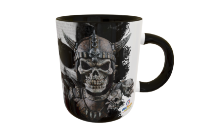 Calaveras Plantilla Editable para Taza - Imagen 4