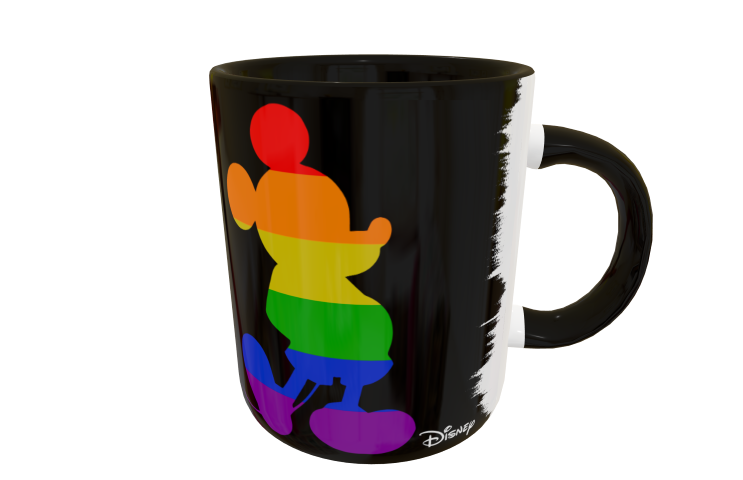 Mickey Mouse Love is Love Plantilla Editable para Taza - Imagen 6