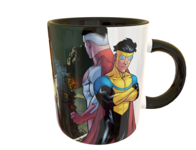 Invencible y Omni Man Plantilla Editable para Taza - Imagen 6