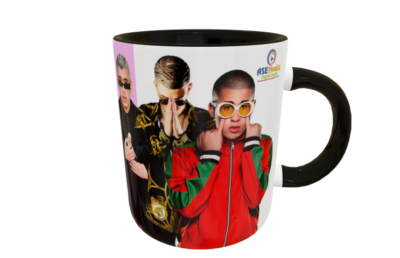 Bad Bunny Plantilla Editable para Taza