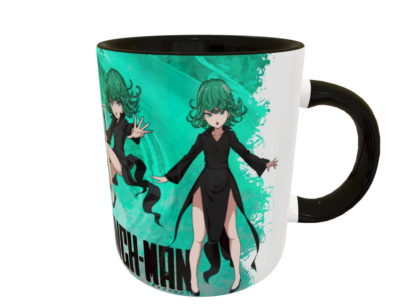 Tatsumaki, One Punch Man Plantilla Editable para Sublimación de Taza - Imagen 6